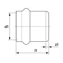 Bouchon SP5301V cuivre à sertir femelle D54 réf 6671445