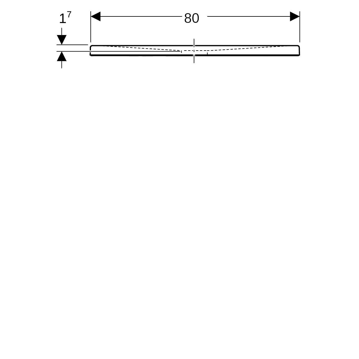 Receveur de douche Renova Plan en céramique rectangulaire 120 x 80 cm blanc  réf. 550.316.00.1