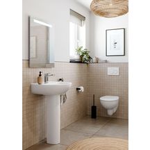 Lavabo Bastia pour équerres de montage largeur 60cm profondeur 45,5cm blanc Réf. 501.606.00.1