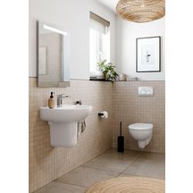 Lavabo Bastia pour équerres de montage largeur 60cm profondeur 45,5cm blanc Réf. 501.606.00.1