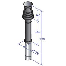 Kit ventouse horizontal PPS 80 / 125 mm colis DY882 réf. 100011365