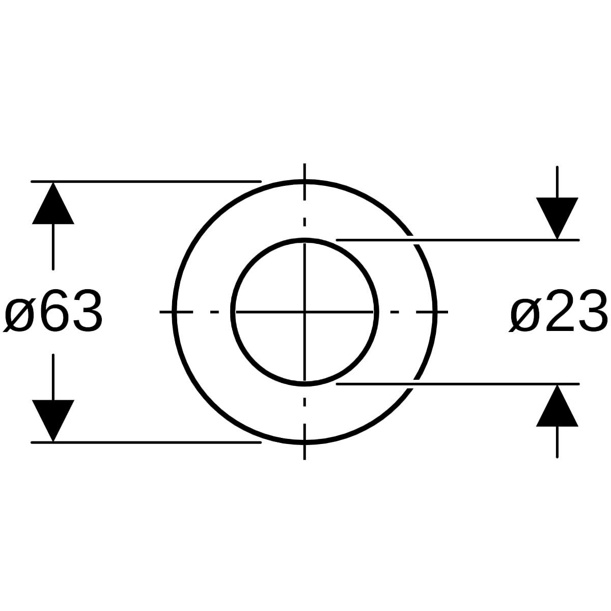 Joint cloche 63x23 Réf.891.015.00.1