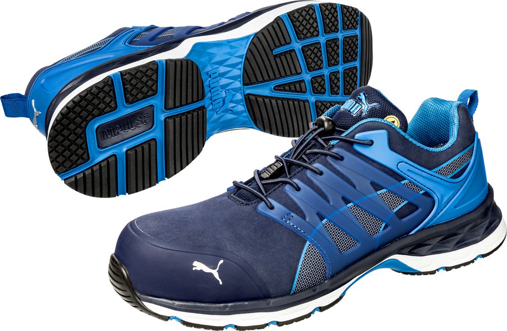 Chaussures de sécurité Motion 2.0 Velocity 2.0 Blue Low S1P ESD HRO SRC 44 Réf. 643850-44