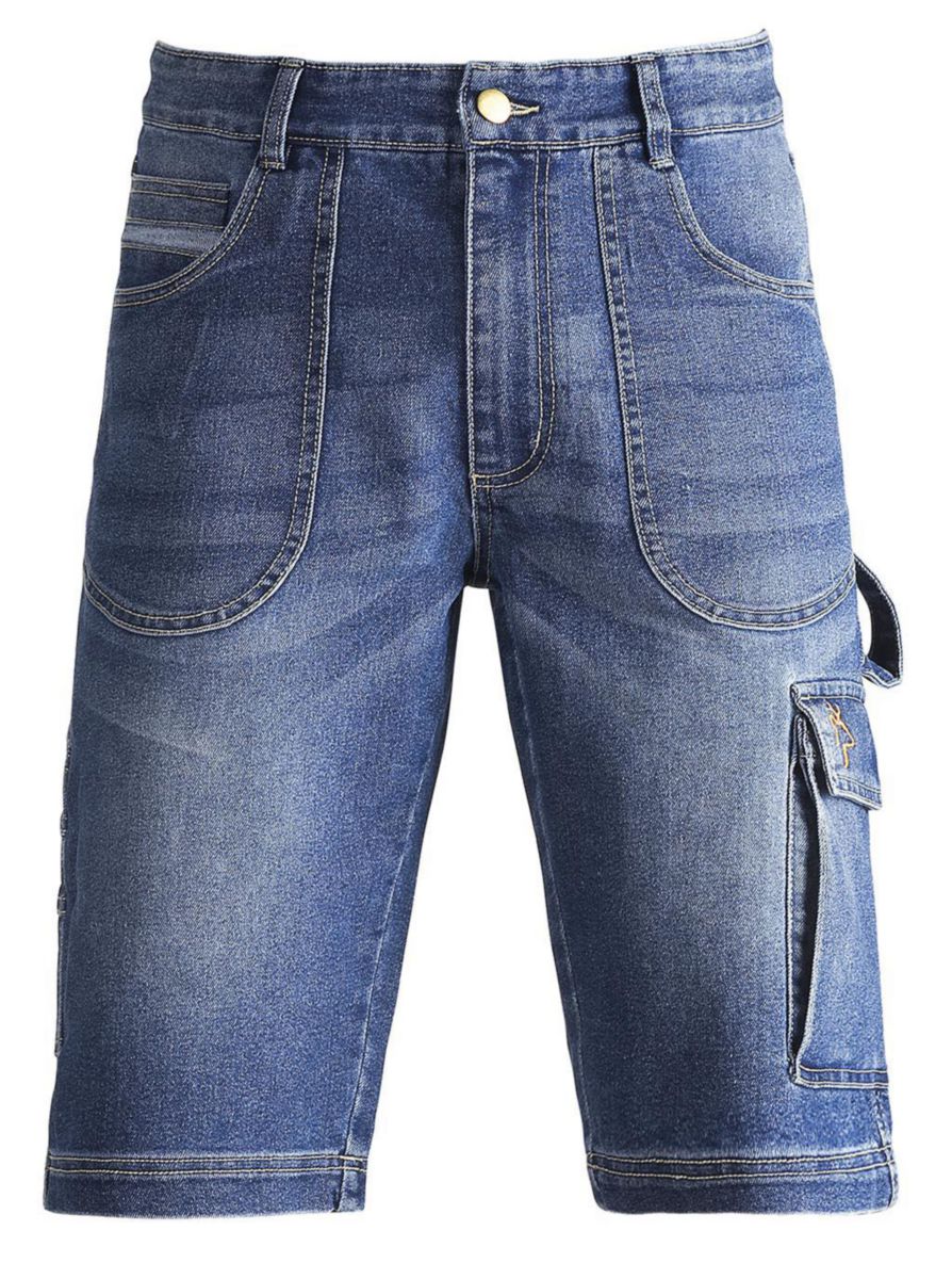 Bermuda jeans denim L Réf. 36086