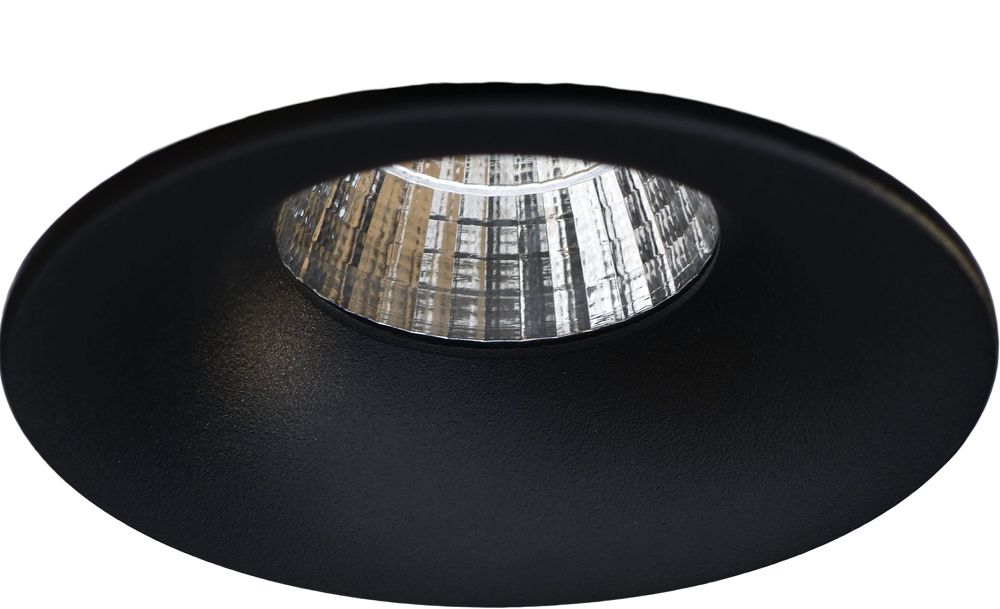 SALSA Spot 7W noir recouvrable CTC 2700/3000/4000K RT2012 - Bague décorative en option Réf. SAL7BCTC