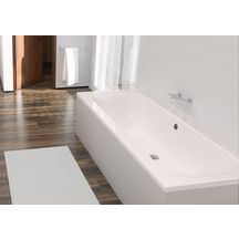 Baignoire rectangulaire Alterna Duo Concerto 3 170 x 75 cm acrylique blanc