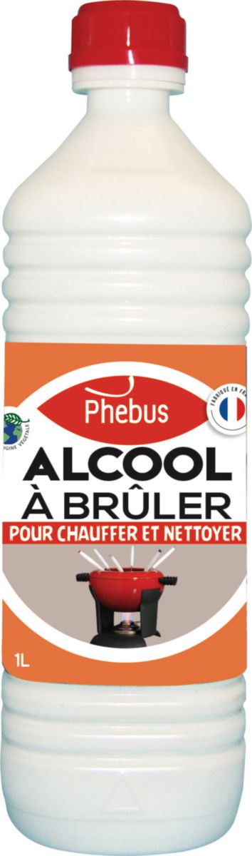 Alcool à bruler 90° 1 litre Réf. 0002311990