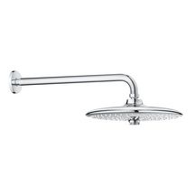 Ensemble douche de tête et bras plafonnier 380 mm, 3 jets Euphoria 260 Chromé 26458000