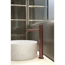 Mitigeur de lavabo rehaussé sans vidage Equinox 316 - finition cuivre rosé Réf. 81719CR