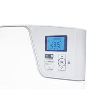 Sèche-serviettes Kéa ventilo blanc 600W électrique avec soufflerie 800W Réf. 841515