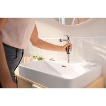 Mitigeur de lavabo 110  Rebris S CoolStart sans tirette ni vidage Chromé Réf. 72520000