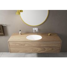 Mitigeur lavabo Vernis Blend  encastré mural, bec 207 mm Chromé Réf. 71576000