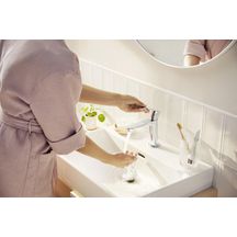 Mitigeur de lavabo 110  Rebris S CoolStart sans tirette ni vidage Chromé Réf. 72520000