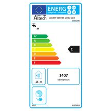 Chauffe-eau électrique stéatite ALTECH 150 litres vertical diamètre 530 mm stéatite monophasé EU classe énergétique C