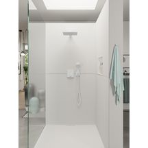 Set de finition mitigeur thermostatique showerselect e encastré avec 2 fonctions - blanc mat Réf. 15763700