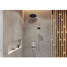 Set de finition mitigeur thermostatique showerselect e encastré avec 2 fonctions - blanc mat Réf. 15763700