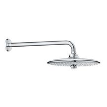 Ensemble douche de tête et bras plafonnier 380 mm, 3 jets Euphoria 260 Chromé 26459000