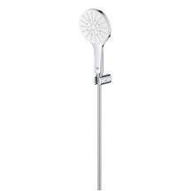 Ensemble de douche 3 jets avec support mural Rainshower SmartActive 130 Blanc 26581LS0