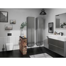 Mitigeur lavabo 110 Tecturis E  Fine CoolStart sans tirette ni vidage Noir mat Réf. 73021670