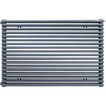 Radiateur eau chaude Acova Kéva  horizontal simple, puissance 519W (dT50), hauteur 299 mm, largeur 1400 mm, 9 éléments, raccordement latéral de même côté, appareil réversible gauche/droite, couleur Réf. VK-028-140C