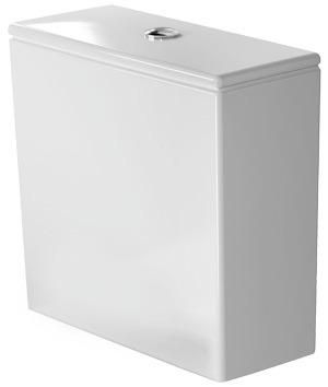 Reservoir equipe Durastyle blanc mec.3 / 6 l alimentation laterale Wondergliss Réf. 9350000051