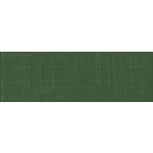 Faïence Cinca Soho vert brillant décor 10 x 30 cm 10205/100