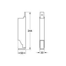 Accessoire RAPID SL Chrome réf. 38779000