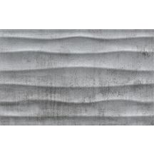 Faïence Arte Deco Infinity gris mat décor 25x40cm