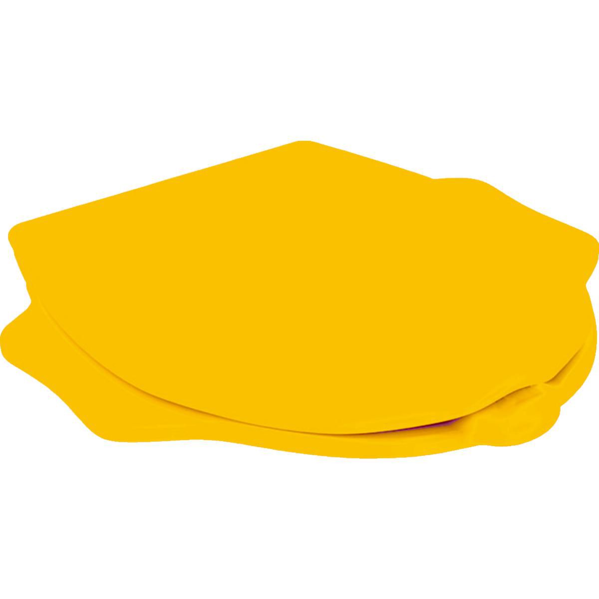 Abattant Wc Bambini pour enfants - avec poignées - design tortue - avec fermeture ralentie - jaune signalisation Réf. 573367000