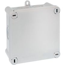 Boite de dérivation IP55 - 105 x 105 x 55 mm entrées directes - Réf.50034