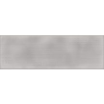 Faïence Cinca Soho gris clair mat décor 10 x 30 cm 10302/100