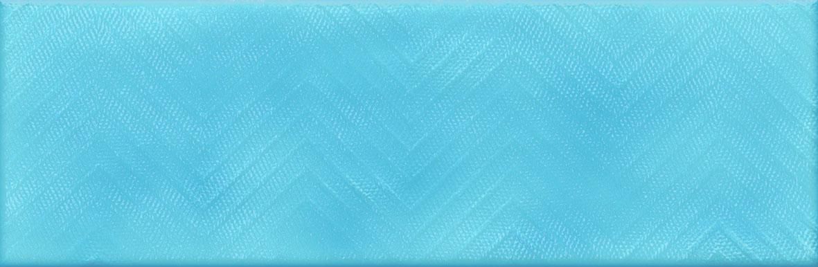 Faïence Cinca Soho bleu clair brillant décor 10 x 30 cm 10203/100