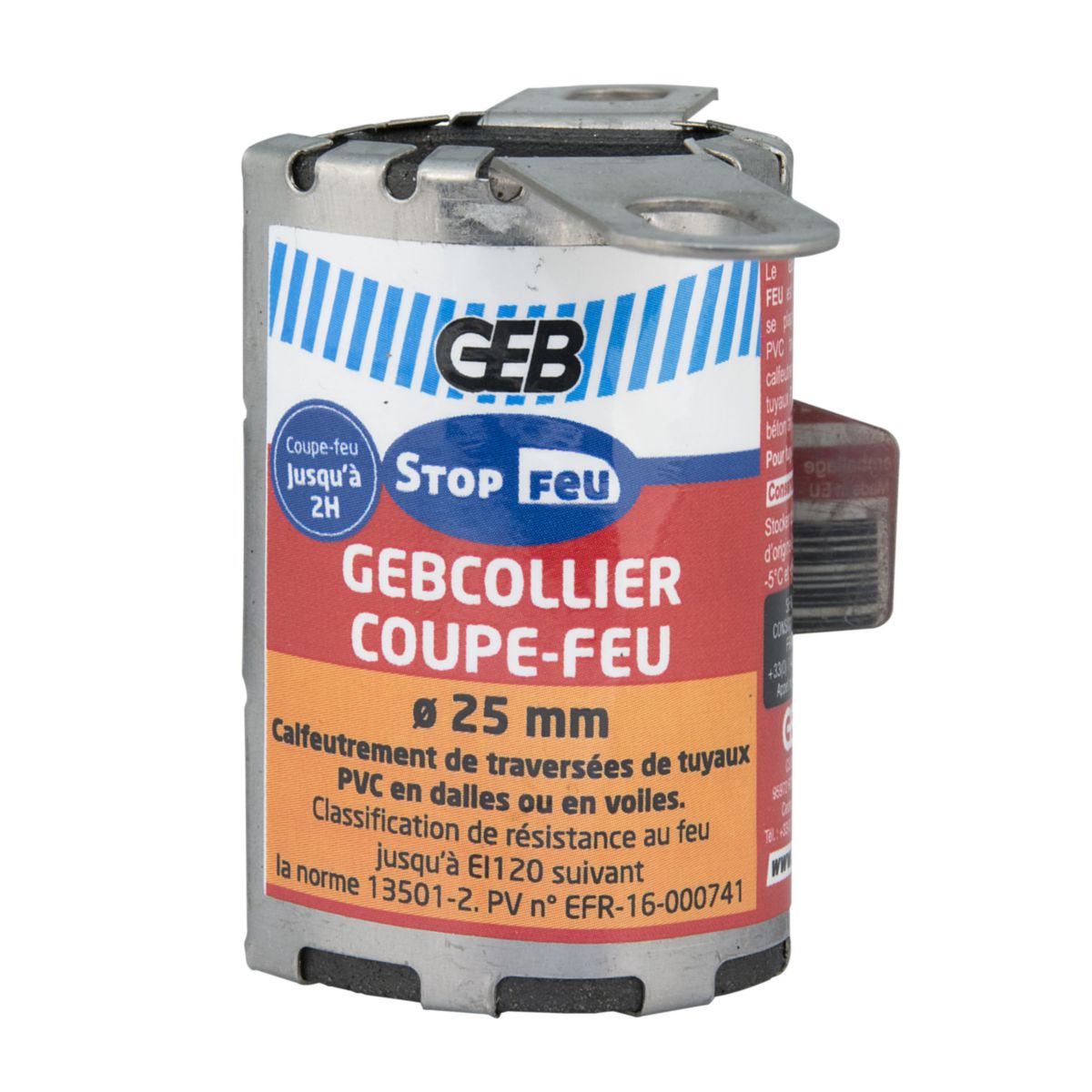 Gebcollier coupe feu 25mm Réf. 813284