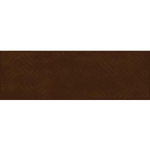 Faïence Cinca Soho chocolat brillant décor 10 x 30 cm 10210/100