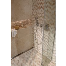 Pierre naturelle Barwolf Favo sand mosaïque (4,8x4,8) 30,1x29,8cm CM-15032