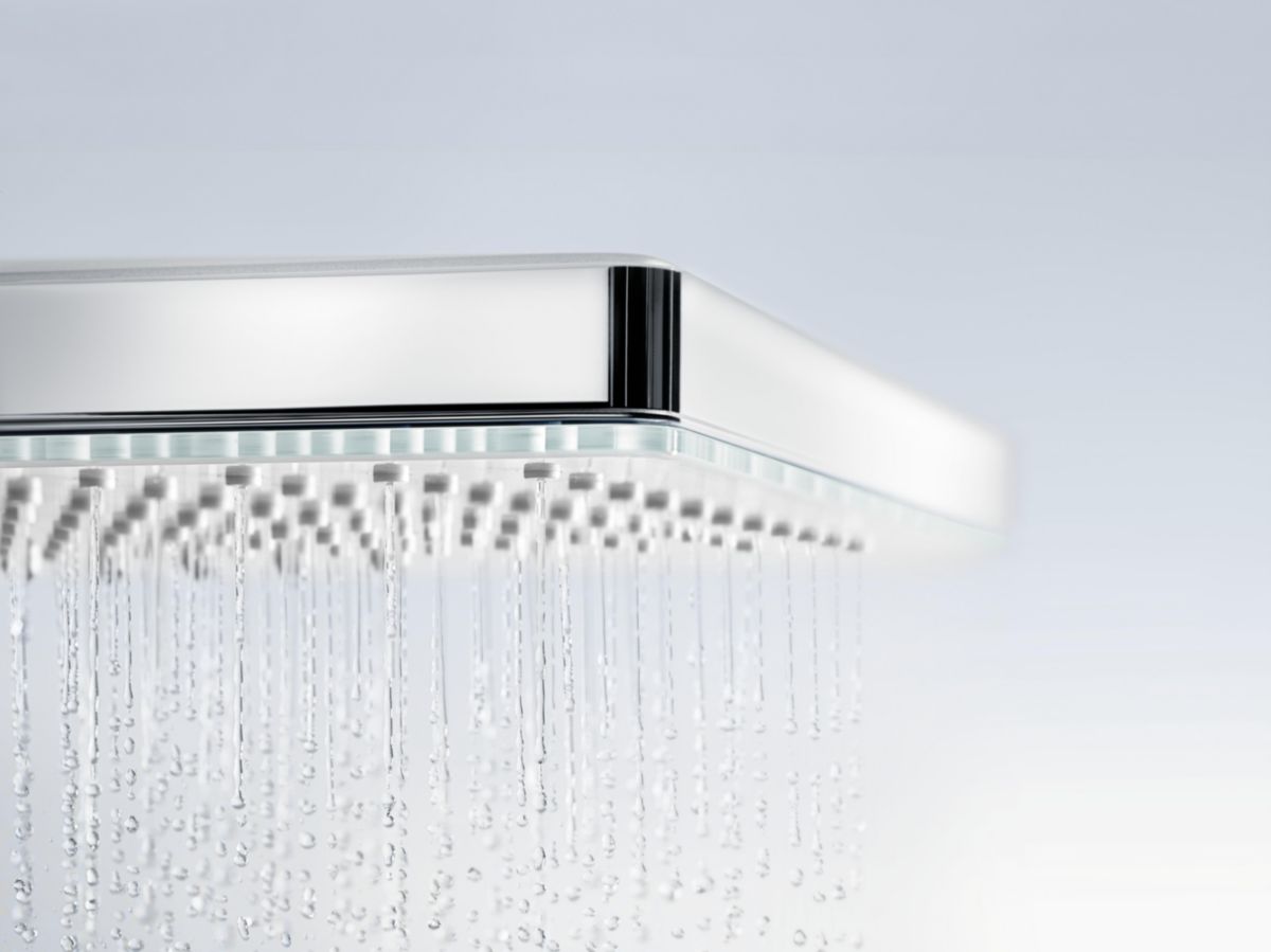 Douche de tête HG Rainmaker Select 460 3jet avec raccord plafond 100 mm réf. 24006600