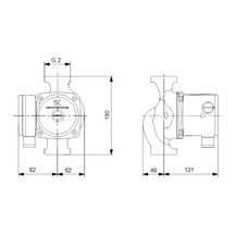 Circulateur UPS32 - 80N 180 réf. 95906448