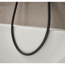 Flexible de douche Isiflex 1,25 m Noir mat Réf. 28272670