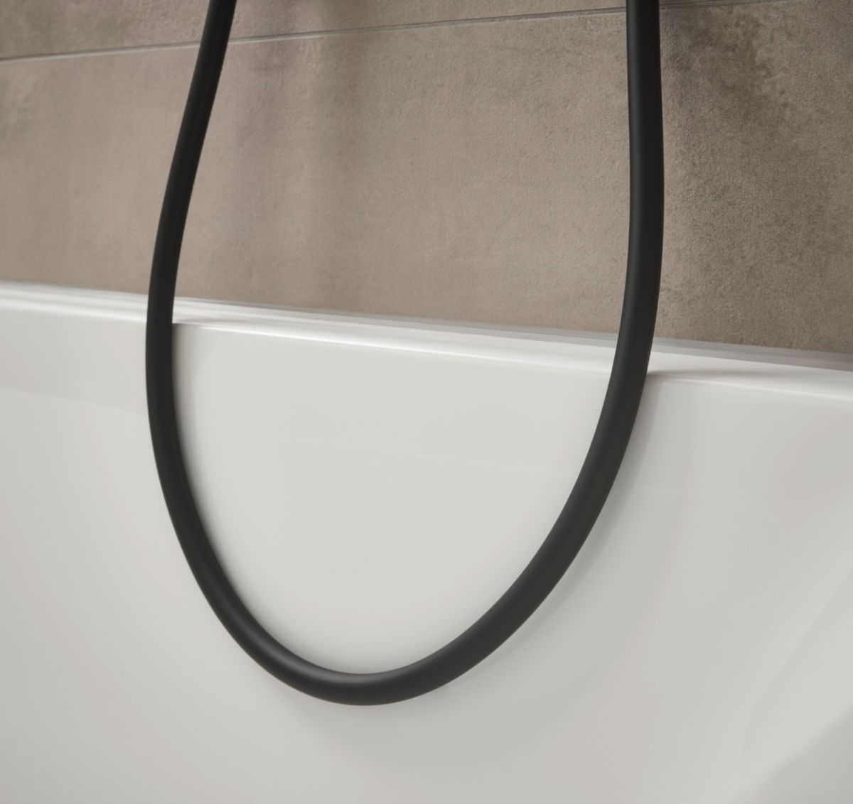 Flexible de douche Isiflex 1,25 m Noir mat Réf. 28272670