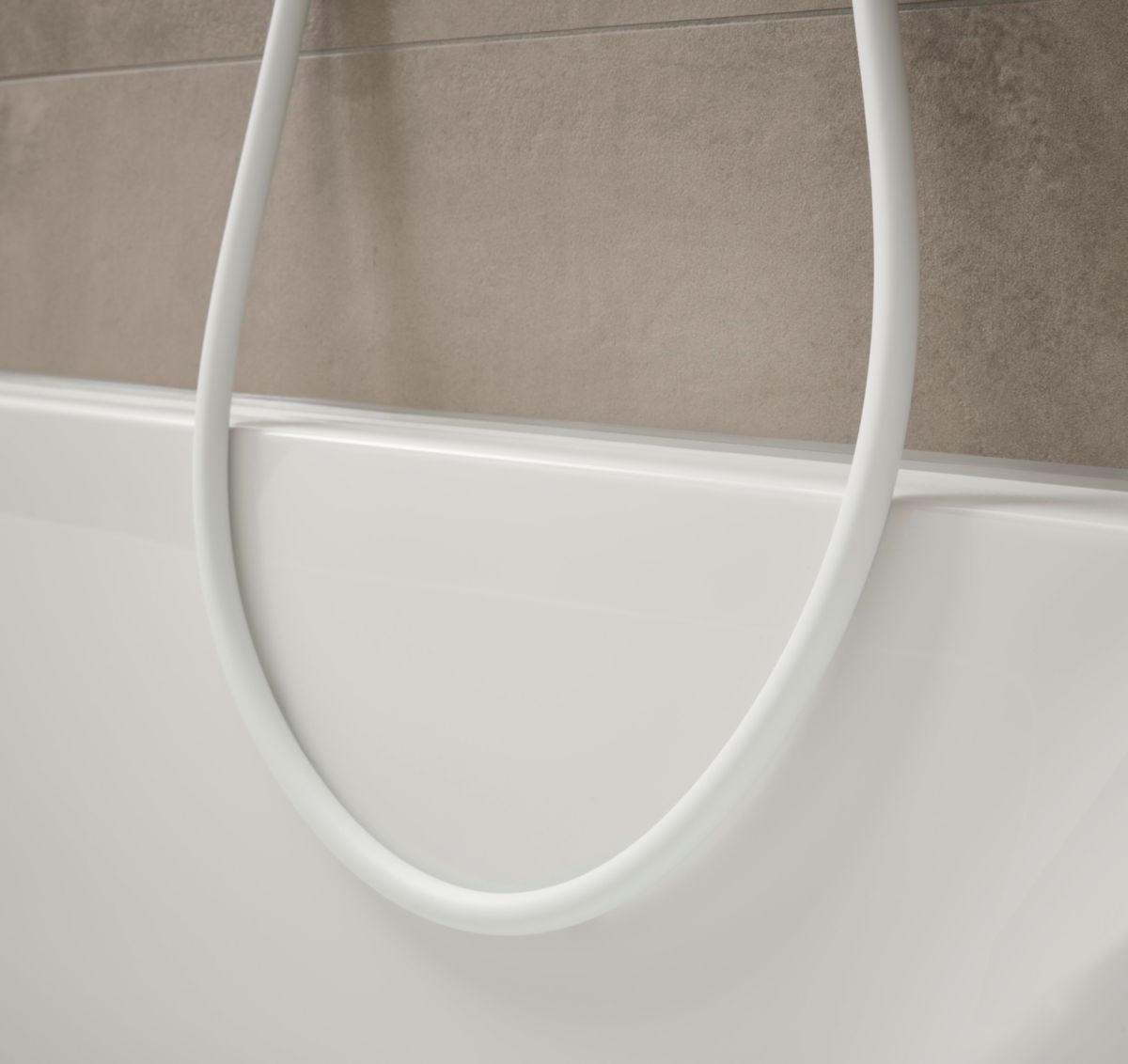 Isiflex flexible de douche 1,60 m - blanc mat Réf. 28276700