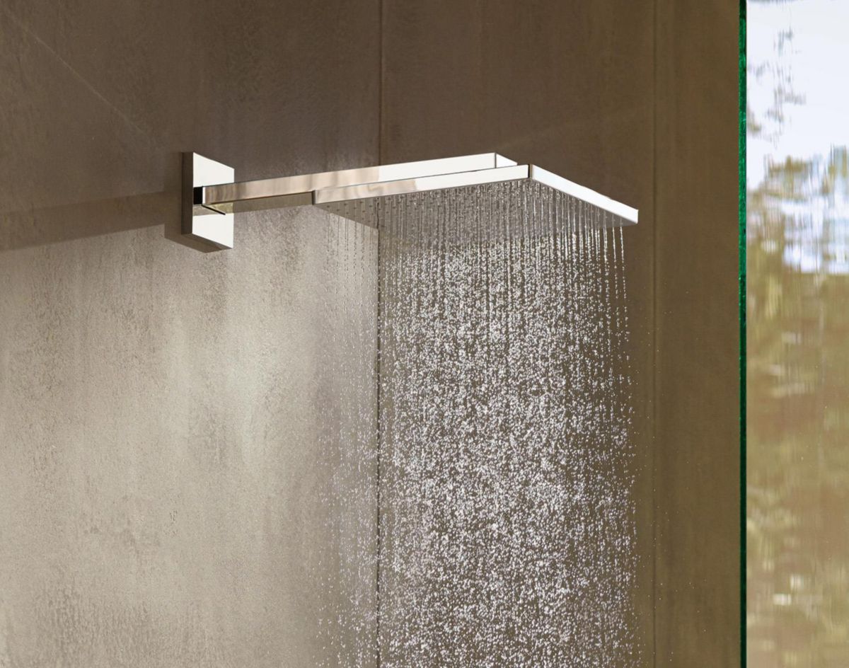 Douche de tête HG Raindance E 300 Air 1jet avec bras de douche 390 mm réf. 26238000