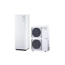 Pompe à chaleur hybride avec appoint gaz condensation. Split Inverter Air-eau Alféa Hybrid Duo Gaz Calo : 7,5 kW 230 V Mono Classe énergétique ECS B réf. 522598