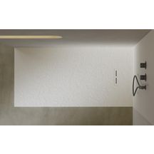 Receveur de douche Alma Slate 90 (120 X 90 cm )  Découpe Sur-Mesure Gris Cemento Réf. 53038985