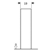 colonne geberit renova Réf. 500.915.00.1