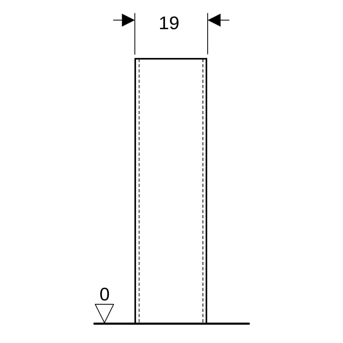 colonne geberit renova Réf. 500.915.00.1