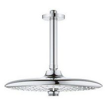 Ensemble douche de tête et bras plafonnier 142 mm, 3 jets Euphoria 260 Chromé 26460000