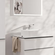 Mitigeur lavabo 240 Tecturis E Fine CoolStart sans vidage Chromé Réf. 73072000