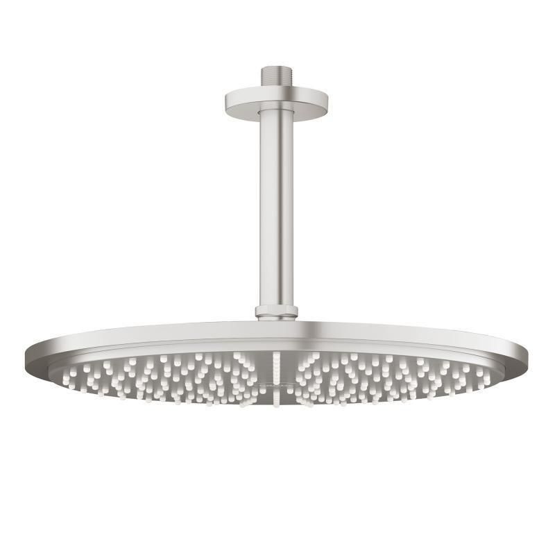 Ensemble douche de tête et bras plafonnier 142 mm, 1 jet Rainshower Cosmopolitan 310 Supersteel 26067DC0