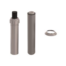 Kit terminal Rolux 3CEp Condensation diamètre 110/160mm inox hauteur 2500mm.