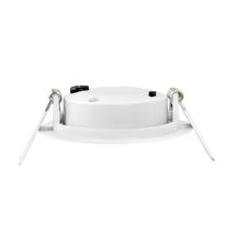 Encastré plafond Led Aspen CCT - fixe - rond - IP20/44 - avec alimentation Led 5 W CCT (3000 - 4000 K) 450 lm intégrée - dimmable - aluminium - blanc Réf. 50747